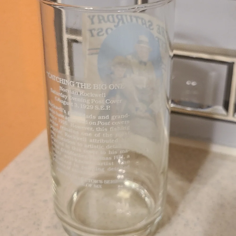 Vintage Drinking Glass